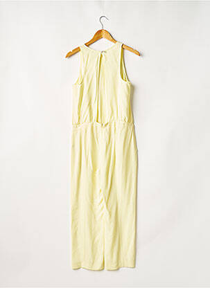 Combi-pantalon fermeture boutonnée au dos sans manche jaune PATRIZIA PEPE FIRENZE femme