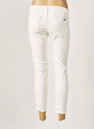 Pantalon 7/8 stretch taille normale beige ACQUAVERDE femme