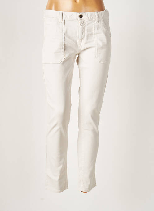 Pantalon 7/8 stretch taille normale gris ACQUAVERDE femme