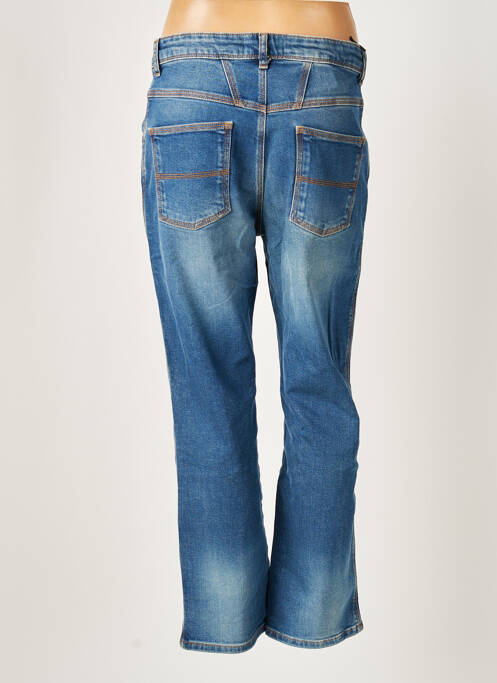 Jeans coupe droite bleu ACQUAVERDE pour femme