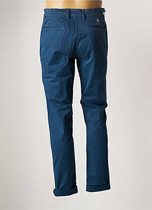 Pantalon chino stretch taille normale bleu SERGE BLANCO homme