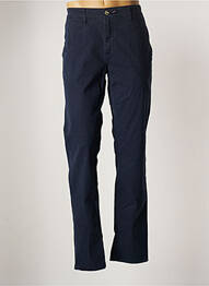 Pantalon chino stretch taille normale bleu SERGE BLANCO homme