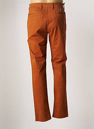 Pantalon chino stretch taille normale marron SERGE BLANCO homme