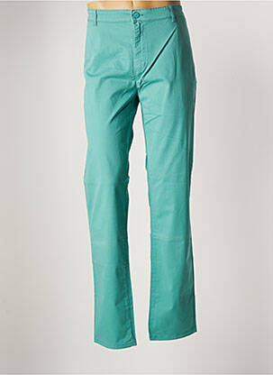 Pantalon chino stretch taille normale vert BLUE LEMON homme