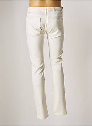 Jeans coupe slim slim taille normale blanc SERGE BLANCO homme