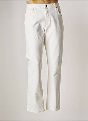 Jeans coupe slim blanc HACKETT pour homme