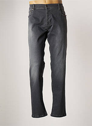 Jeans coupe slim gris SERGE BLANCO pour homme