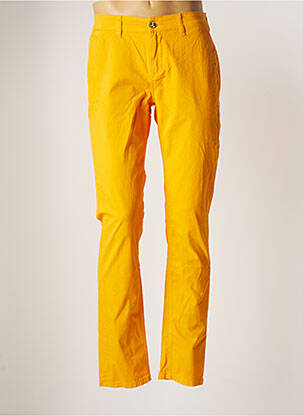 Pantalon chino jaune SERGE BLANCO pour femme