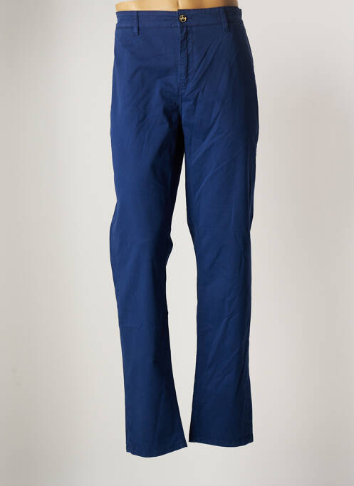 Pantalon chino bleu SERGE BLANCO pour homme