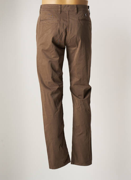 Pantalon chino marron SERGE BLANCO pour homme