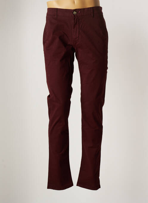 Pantalon chino rouge SERGE BLANCO pour homme