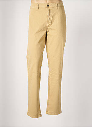 Pantalon chino stretch taille normale beige SERGE BLANCO homme