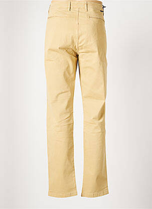 Pantalon chino stretch taille normale beige SERGE BLANCO homme