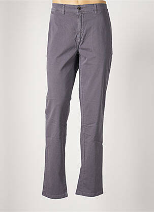 Pantalon chino stretch taille normale gris SERGE BLANCO homme