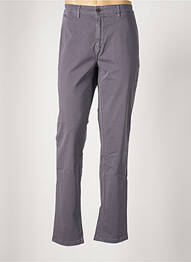 Pantalon chino stretch taille normale gris SERGE BLANCO homme