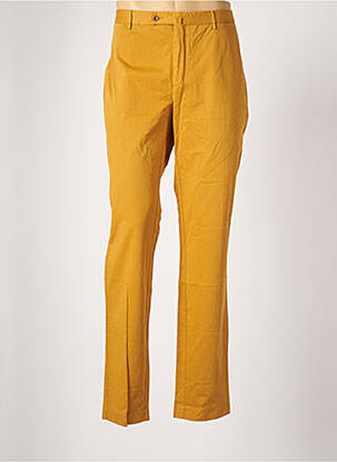 Pantalon chino poches taille normale jaune HACKETT homme
