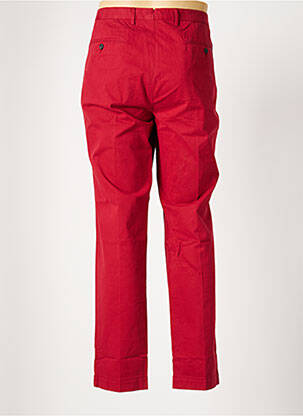 Pantalon chino poches taille normale rouge HACKETT homme