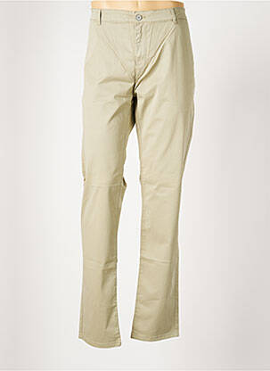 Pantalon chino stretch taille normale beige BLUE LEMON homme