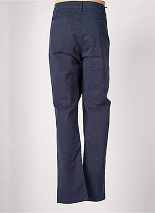 Pantalon chino stretch taille normale bleu SERGE BLANCO homme
