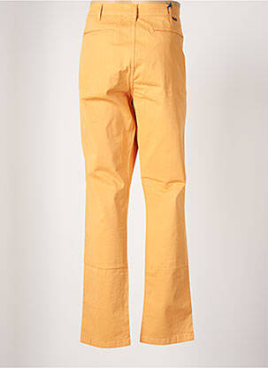 Pantalon chino stretch taille normale orange SERGE BLANCO homme