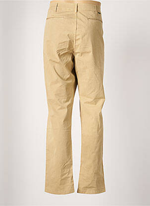 Pantalon chino stretch taille normale beige SERGE BLANCO homme
