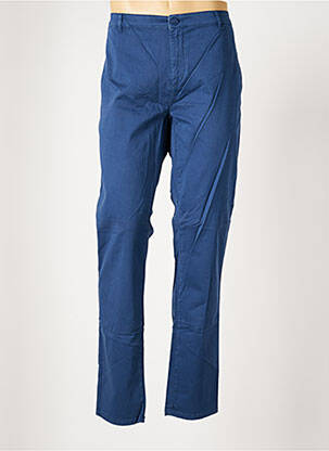 Pantalon chino bleu BLUE LEMON pour homme