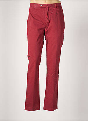 Pantalon chino rouge HACKETT pour homme