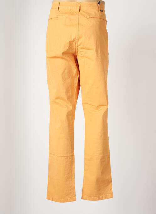 Pantalon chino stretch taille normale orange SERGE BLANCO homme