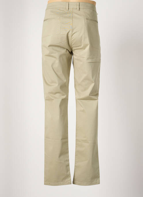 Pantalon chino beige BLUE LEMON pour homme