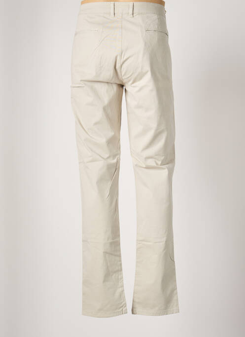 Pantalon chino beige BLUE LEMON pour homme