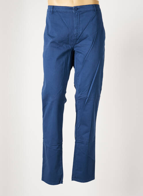Pantalon chino bleu BLUE LEMON pour homme