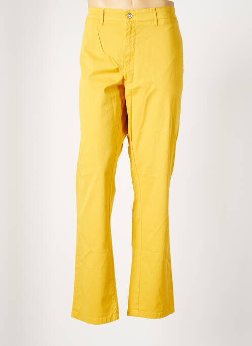 Pantalon chino jaune SERGE BLANCO pour homme