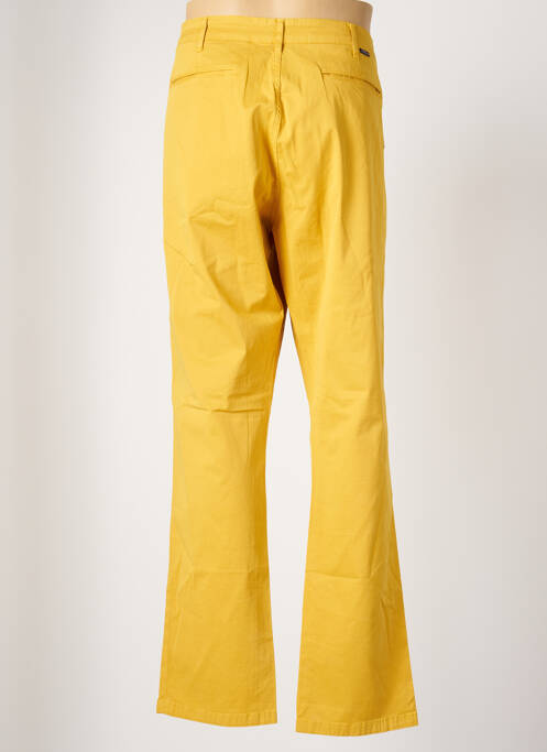 Pantalon chino jaune SERGE BLANCO pour homme