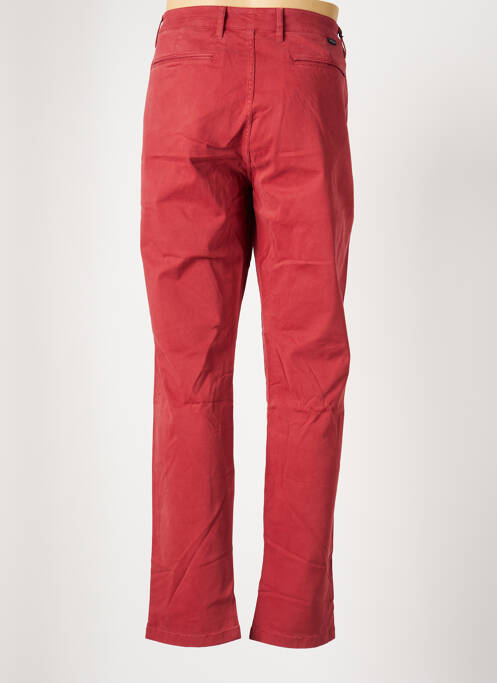 Pantalon chino rouge SERGE BLANCO pour homme