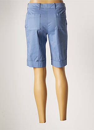 Bermuda coupe droite taille normale bleu ROSSO 35 femme