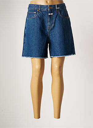 Bermuda coupe droite taille normale bleu CLOSED femme