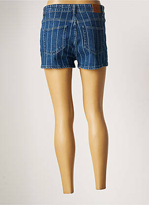 Short fermeture zippée sous rabat boutonné taille normale bleu CLOSED femme