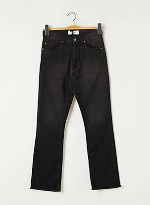 Jean coupe flare sélection denim taille normale noir ACQUAVERDE femme