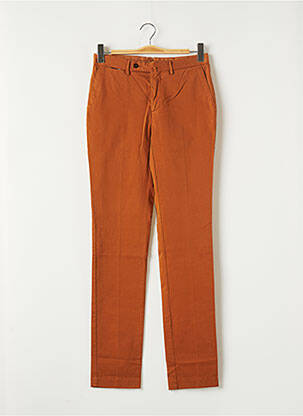 Pantalon chino poches taille normale marron HACKETT homme