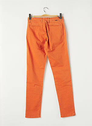 Pantalon chino poches taille normale orange SERGE BLANCO homme