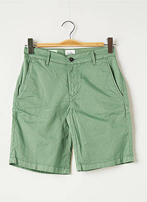 Bermuda poches taille normale vert SERGE BLANCO homme
