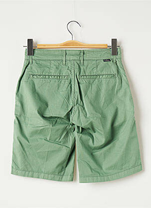 Bermuda poches taille normale vert SERGE BLANCO homme