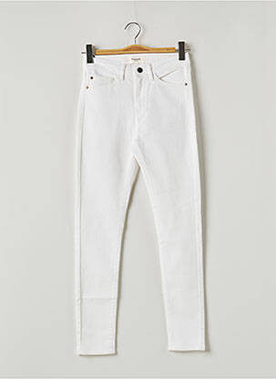 Jeans coupe slim blanc ACQUAVERDE pour femme