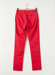 Pantalon chino rouge SERGE BLANCO pour femme seconde vue