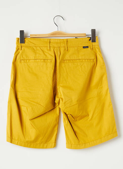 Bermuda stretch taille normale jaune SERGE BLANCO homme