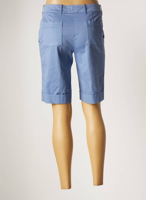 Bermuda bleu ROSSO 35 pour femme