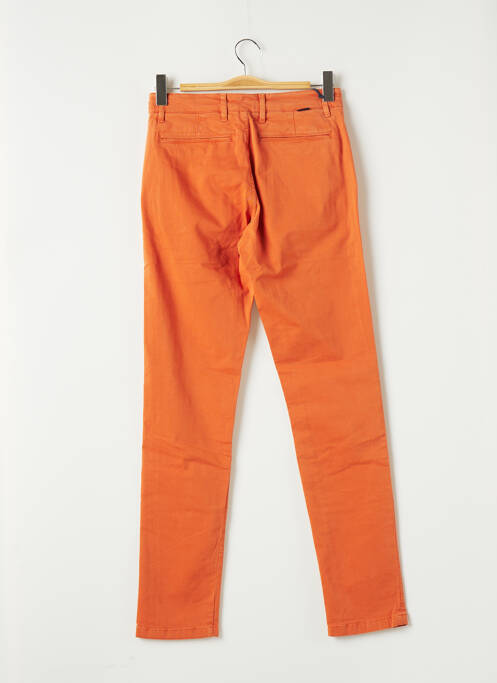 Pantalon chino orange SERGE BLANCO pour homme