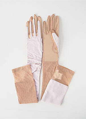 Gants stretch rose PAULE KA femme