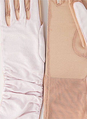Gants stretch rose PAULE KA femme
