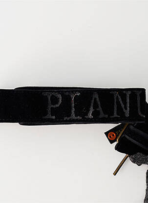 Ceinture noir PIANURASTUDIO femme